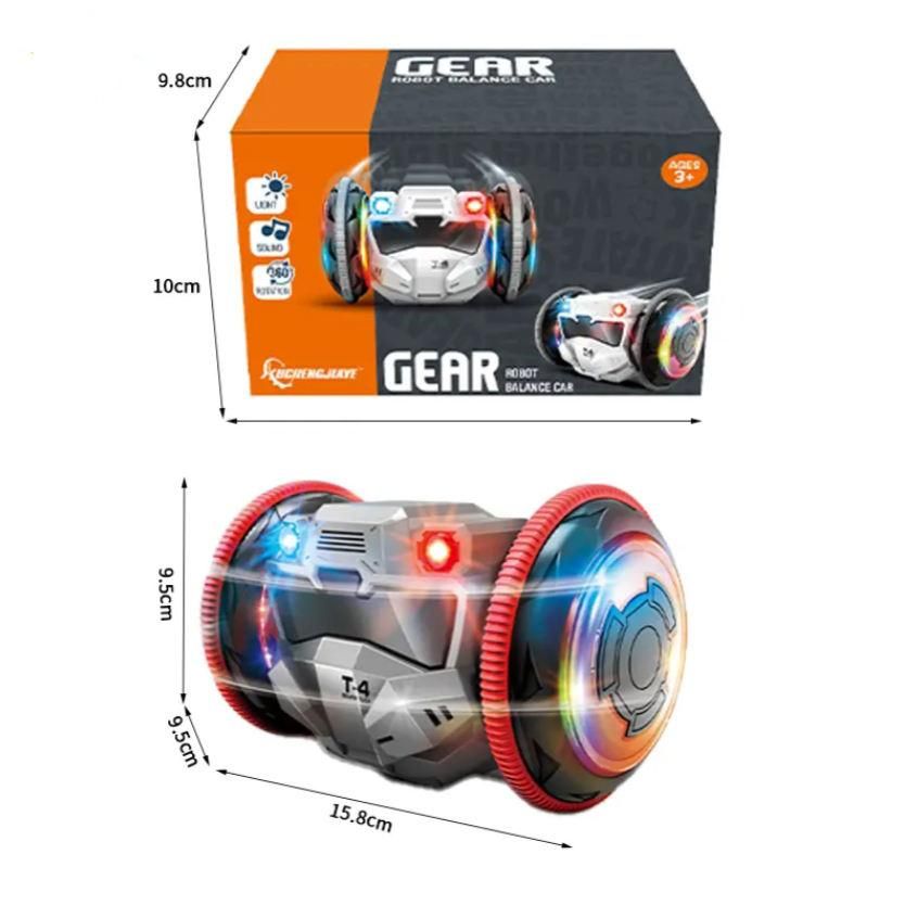 SpinGlide Turbo Car™ – 360 Motion Drift & Flash Drive Toy